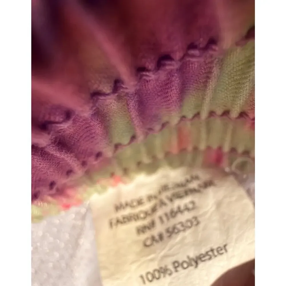 A-Lab Men's Size M Multicolor Tie Dye Drip Elastic Waistband Shorts Swim Trunk